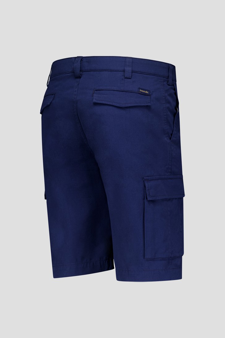 Donkerblauwe cargo short van Brassville voor Heren