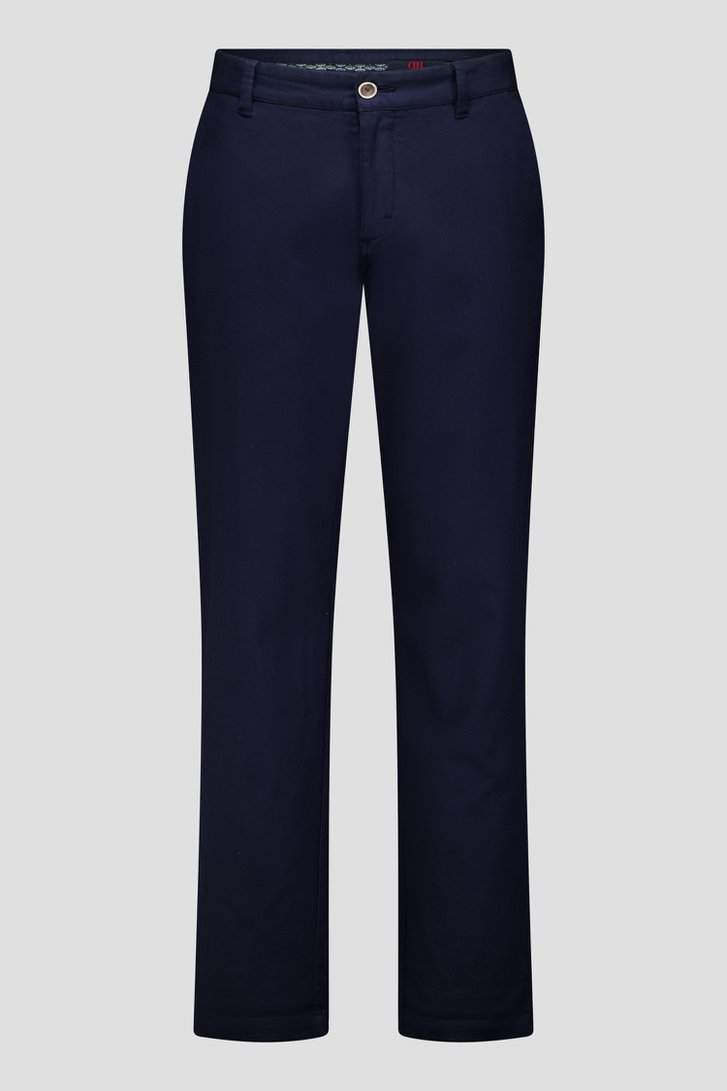Productfoto 2 van Donkerblauwe chino door Dansaert Blue voor Heren