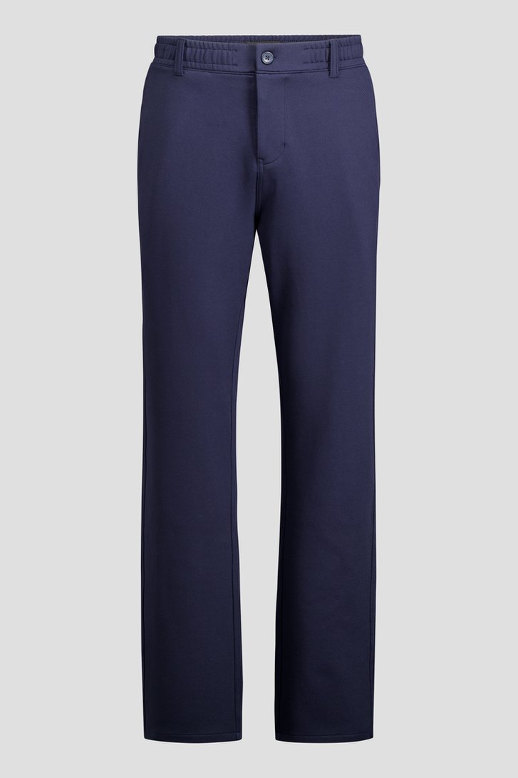 Productfoto 1 van Donkerblauwe chino met elastische taille door Ravøtt voor Heren