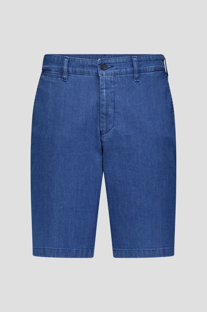 Donkerblauwe denim bermuda van Dansaert Blue voor Heren