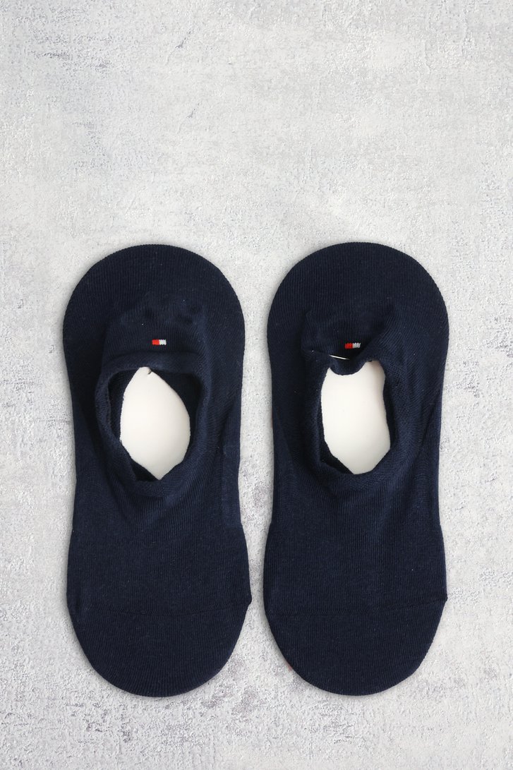 Voorkant van Donkerblauwe footies - Set van 2 door Tommy Hilfiger voor Dames