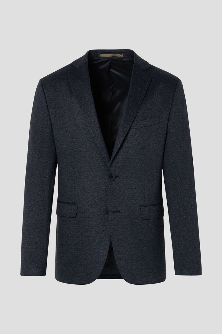 Productfoto 1 van Donkerblauwe gemêleerde kostuumvest  door Benvenuto voor Heren