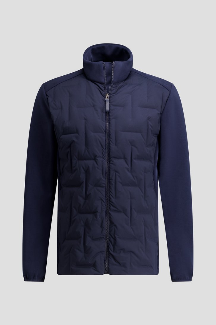 Productfoto 1 van Donkerblauwe gewatteerde golfvest door Dansaert Golf Club voor Heren