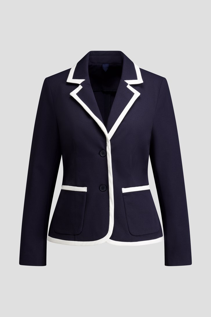 Productfoto 1 van Donkerblauwe golfblazer door Dansaert Golf Club voor Dames