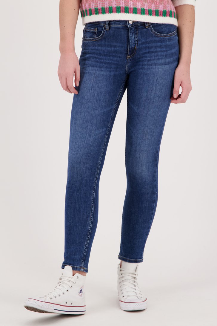 Donkerblauwe jeans - Elma - Skinny - L28 van Opus voor Dames