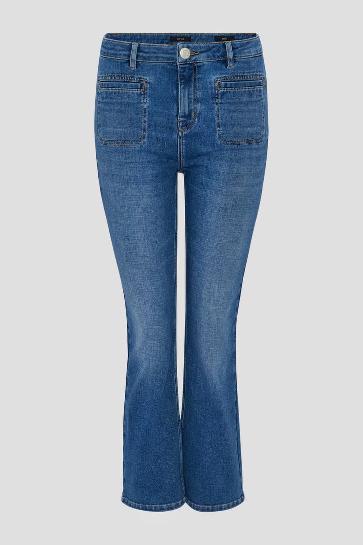 Donkerblauwe jeans - Flared fit van Opus voor Dames
