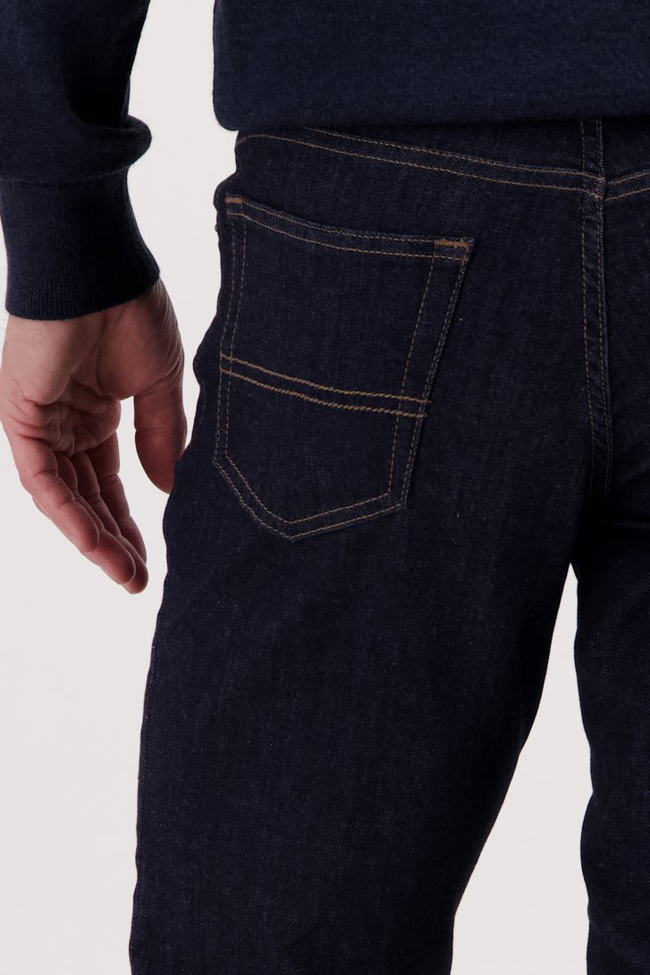 Donkerblauwe jeans - Jackson - regular fit - L36 van Brassville voor Heren
