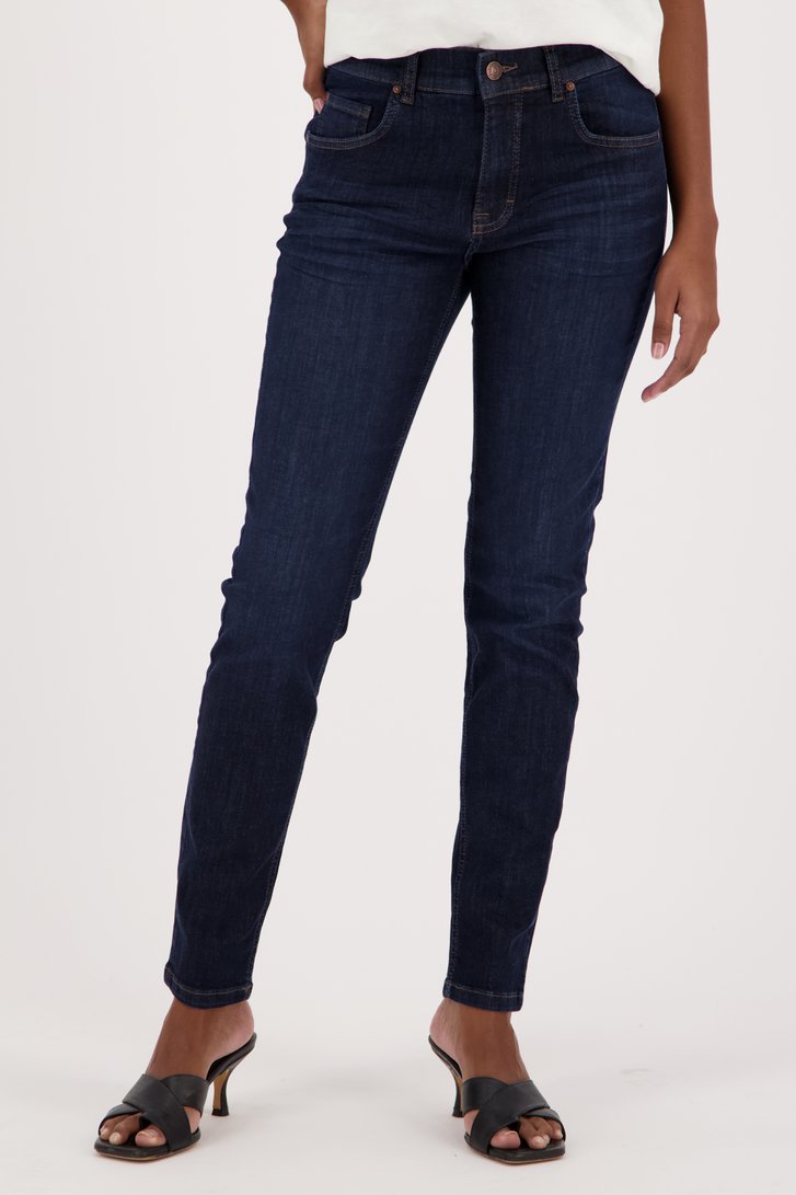 Donkerblauwe jeans - skinny fit