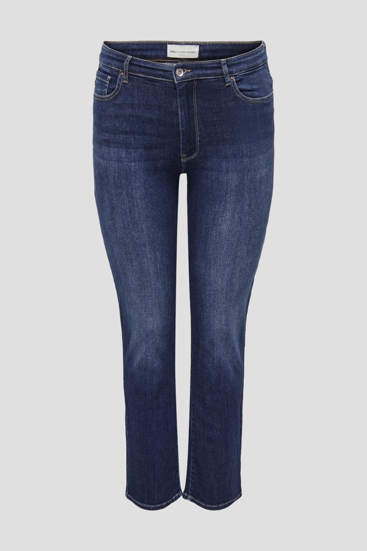 Donkerblauwe jeans - Slim fit van Only Carmakoma voor Dames