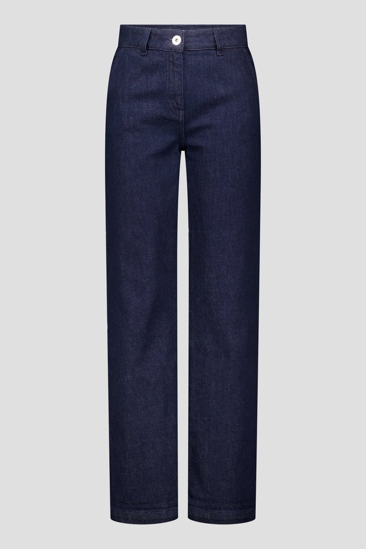 Productfoto 1 van Donkerblauwe jeans - straight fit door D'Auvry voor Dames