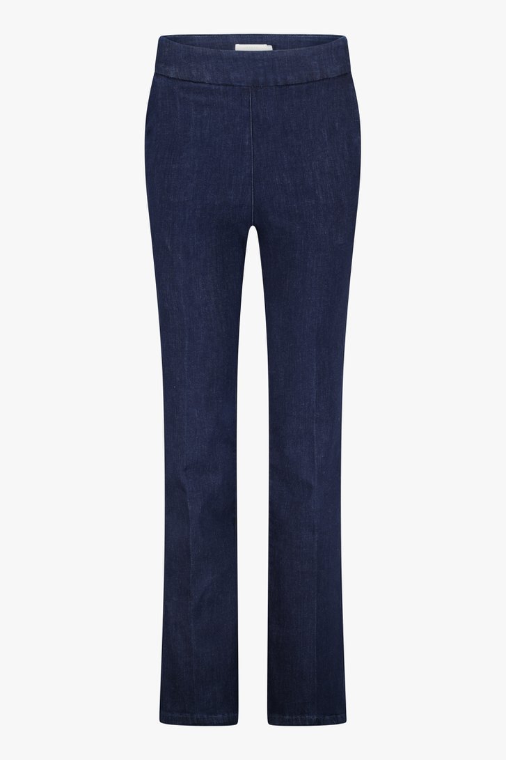 Donkerblauwe jeans - straight fit van Liberty Island Denim voor Dames