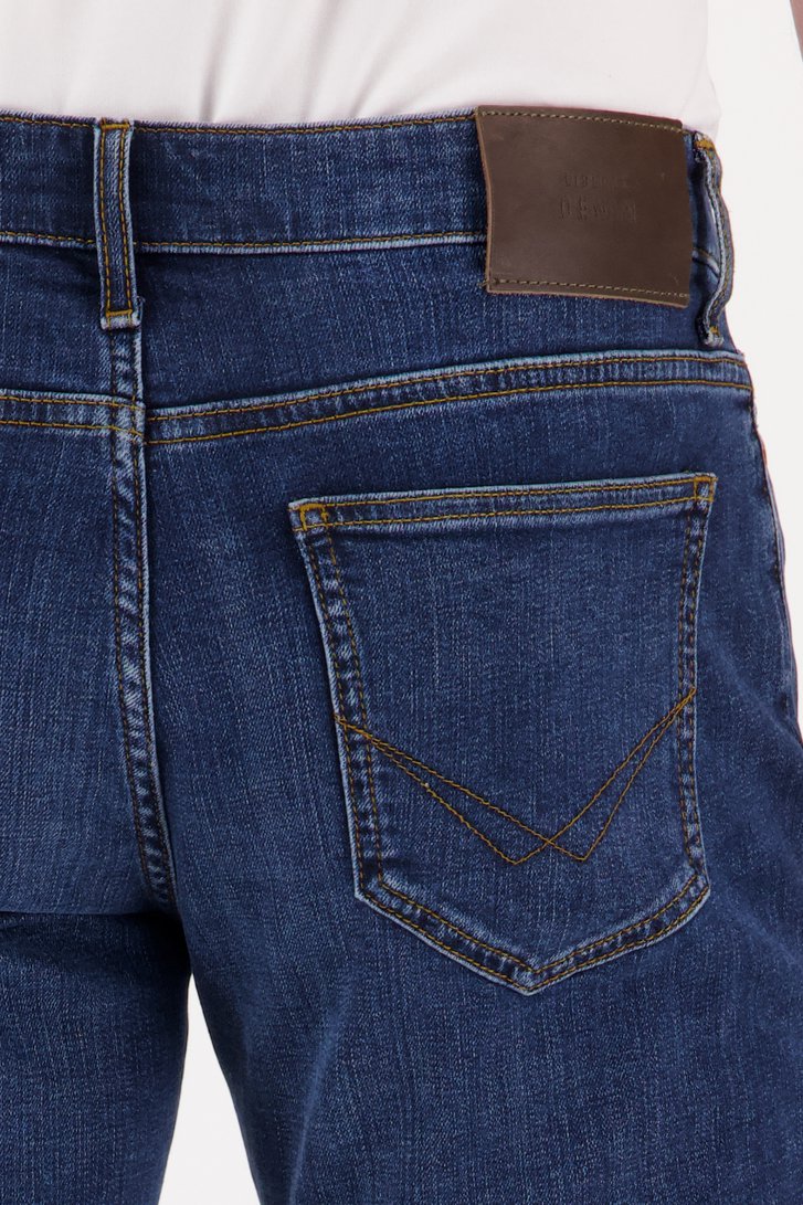 Donkerblauwe jeans - Tom - regular fit - L32. van Liberty Island Denim voor Heren