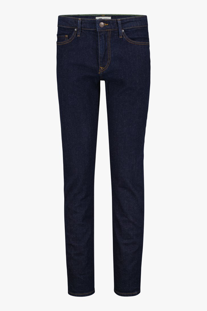 Donkerblauwe jeans - Tor - regular fit - L34 van Liberty Island Denim voor Heren