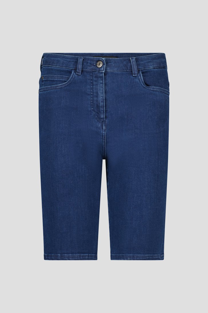 Donkerblauwe jeansshort van Claude Arielle voor Dames