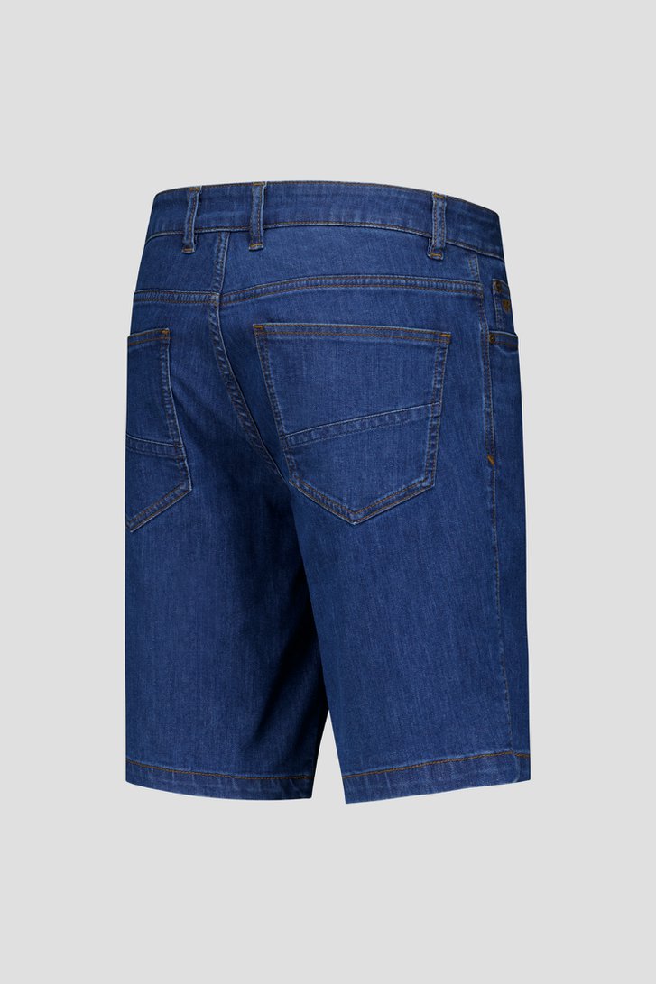 Donkerblauwe jeansshort van Dansaert Blue voor Heren