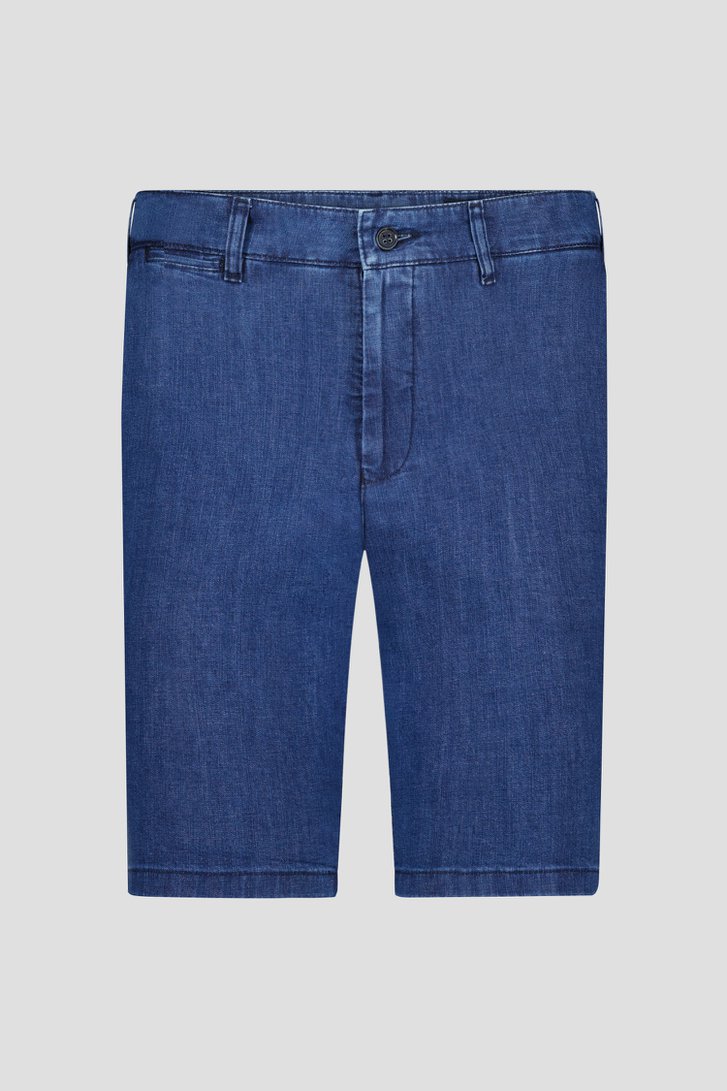 Donkerblauwe jeansshort van Dansaert Blue voor Heren