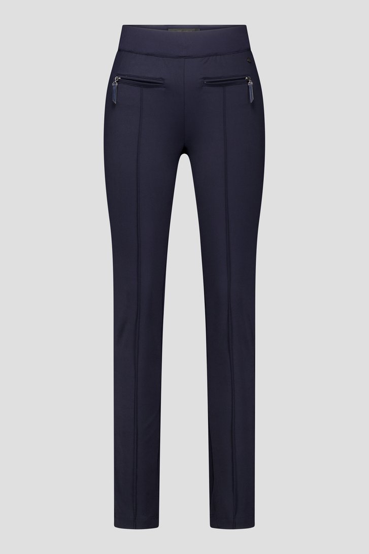 Productfoto 1 van Donkerblauwe legging met elastische tailleband door Claude Arielle voor Dames