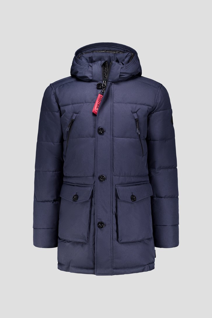 Productfoto 1 van Donkerblauwe parka door District voor Heren