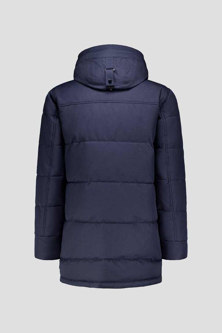 Productfoto 2 van Donkerblauwe parka door District voor Heren