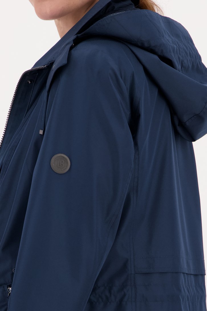 Donkerblauwe regenjas  van Barbara Lebek voor Dames