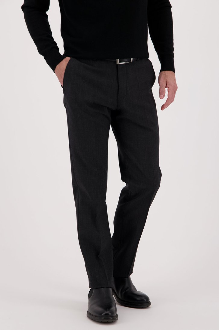 Bershka Stoffen broek zwart zakelijke stijl Mode Broeken Stoffen broeken 