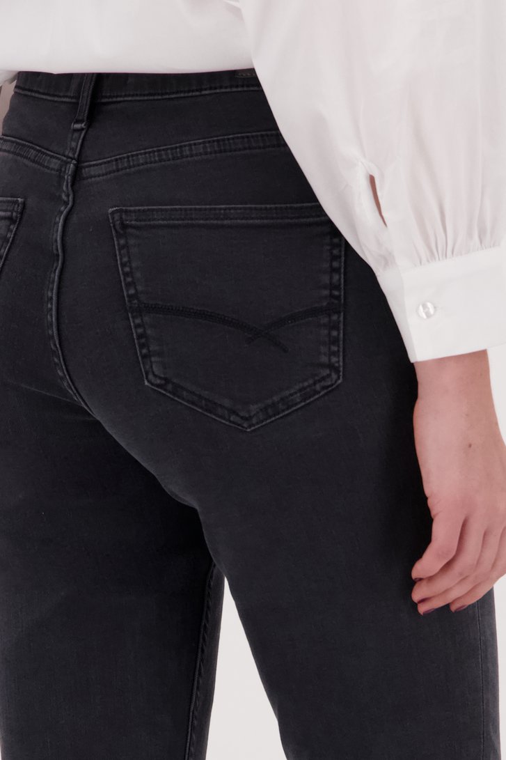 Donkergrijze jeans - Tammy - straight fit - L34 van Liberty Island Denim voor Dames
