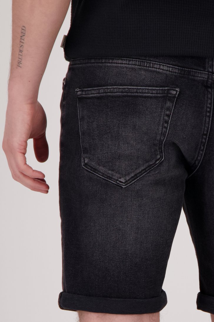 Donkergrijze jeansshort van ONLY & SONS voor Heren