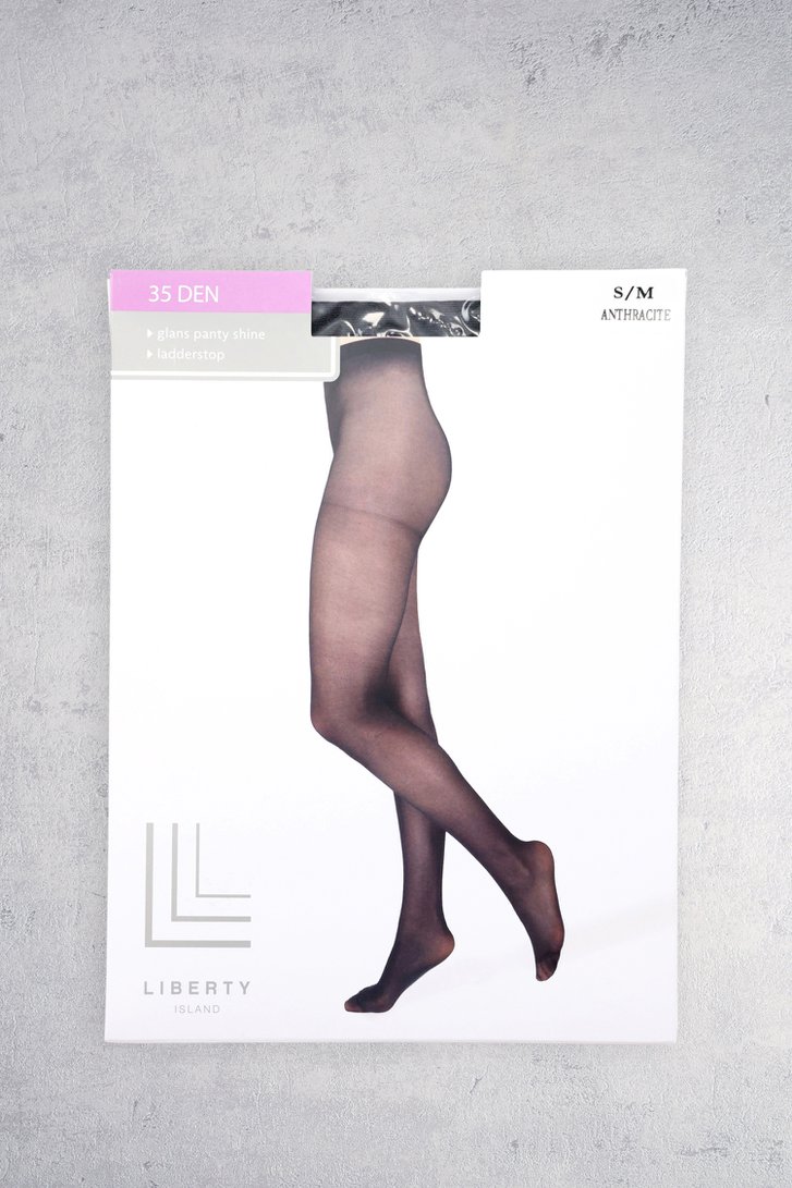 Productfoto 4 van Donkergrijze panty - 35 den door Liberty Island voor Dames