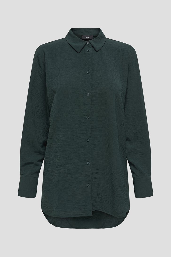 Donkergroene blouse met lange mouwen van JDY voor Dames