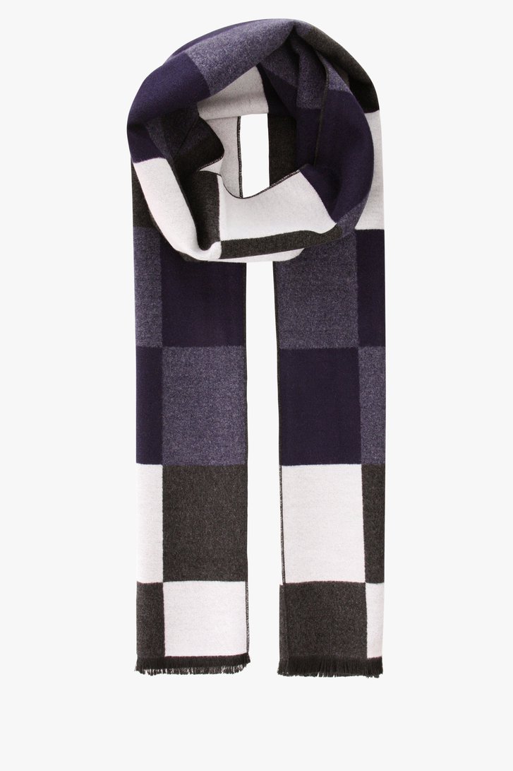 Écharpe avec motif à carreaux de Michaelis pour Hommes