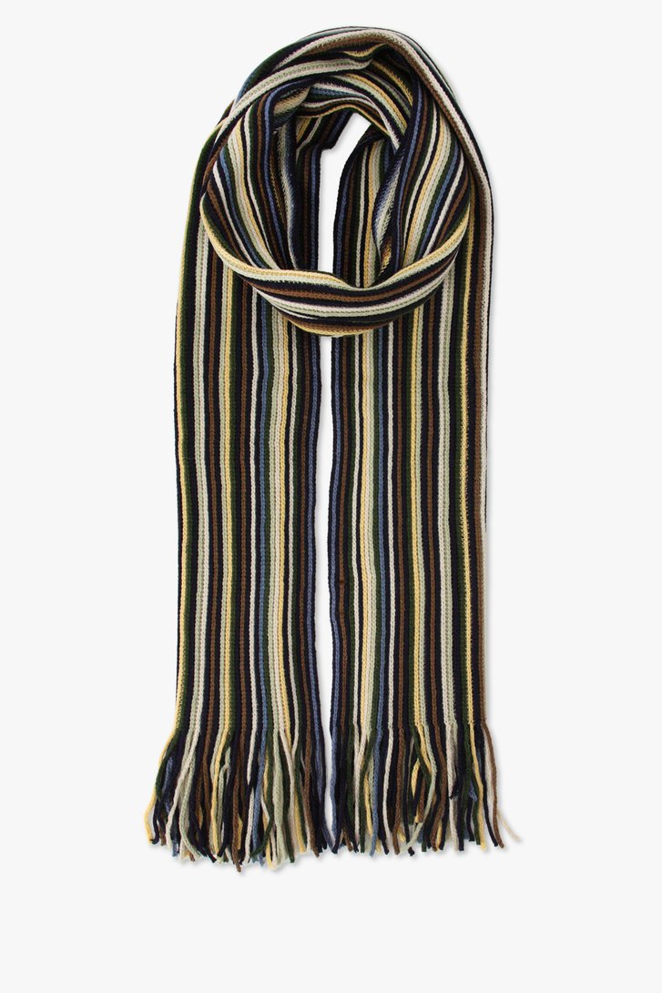 Écharpe d'hiver multicolore de Jefferson pour Hommes