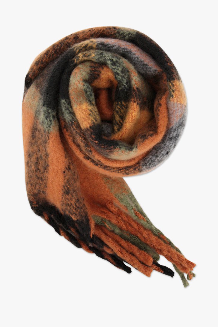Écharpe douce orange foncé de Liberty Island pour Femmes