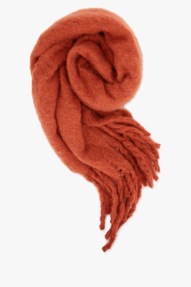 Écharpe douce orange foncé de Liberty Island pour Femmes