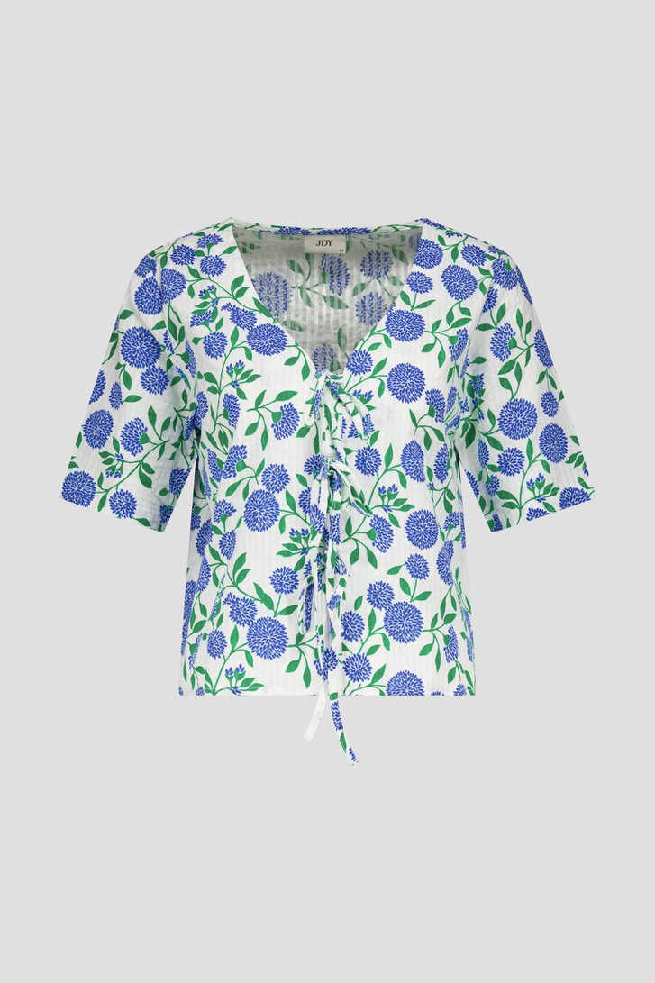 Ecru blouse met bloemenprint van JDY voor Dames