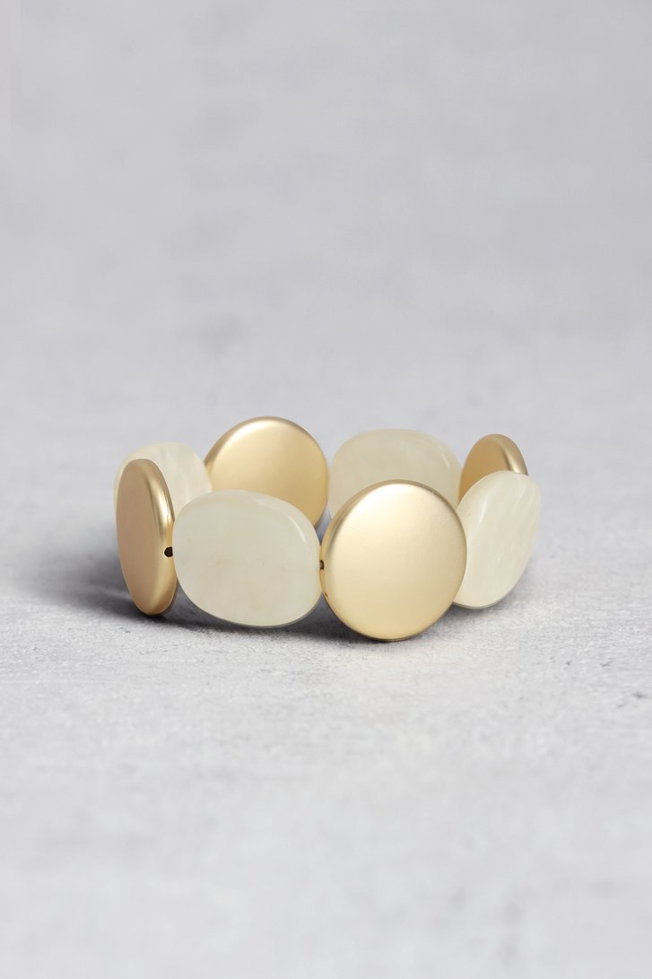 Ecru-gouden armband van Liberty Island voor Dames