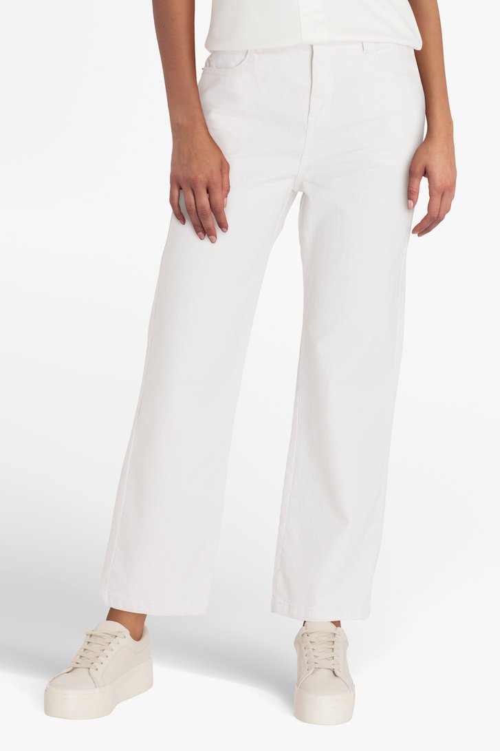 Ecru jeans - straight fit van Opus voor Dames