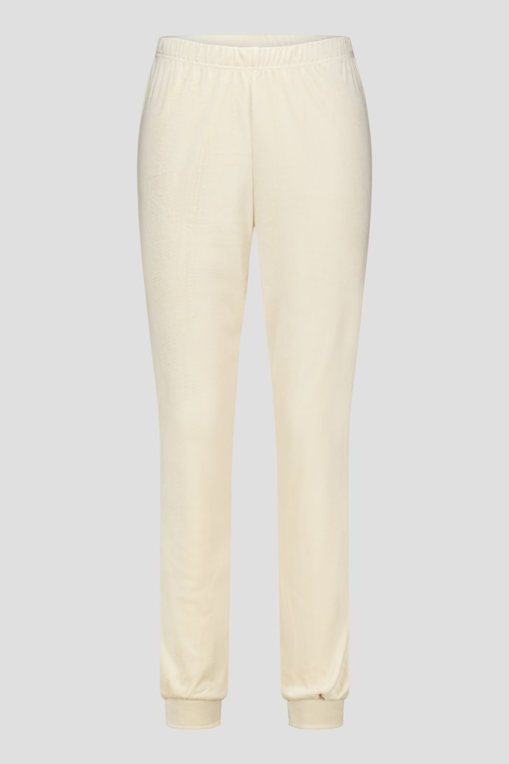 Productfoto 3 van Ecru velvet pyjamaset door Liberty Island voor Dames