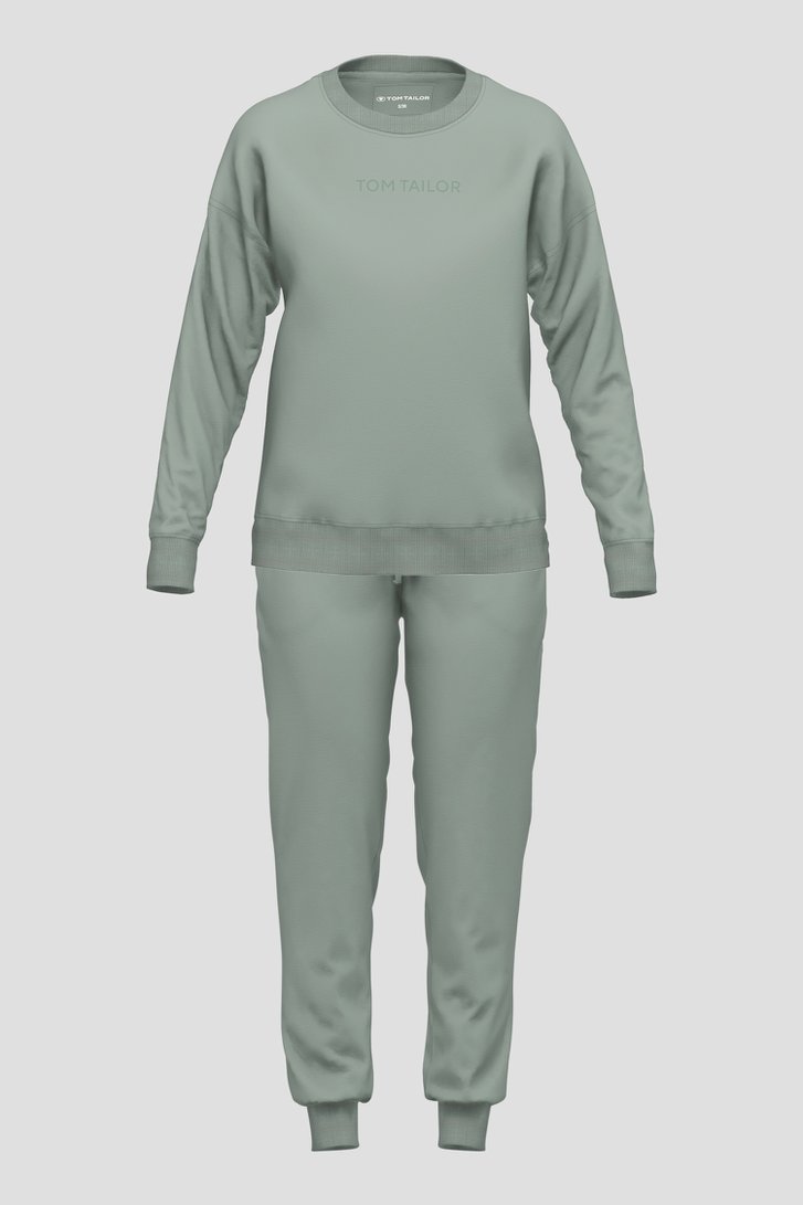 Ensemble détente vert de Tom Tailor pour Femmes