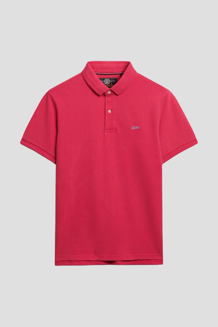 Productfoto 2 van Felroze polo door Superdry voor Heren