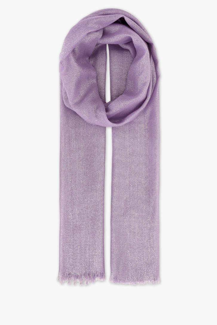 Fijn glitterend sjaaltje - Lavendel van Liberty Island voor Dames