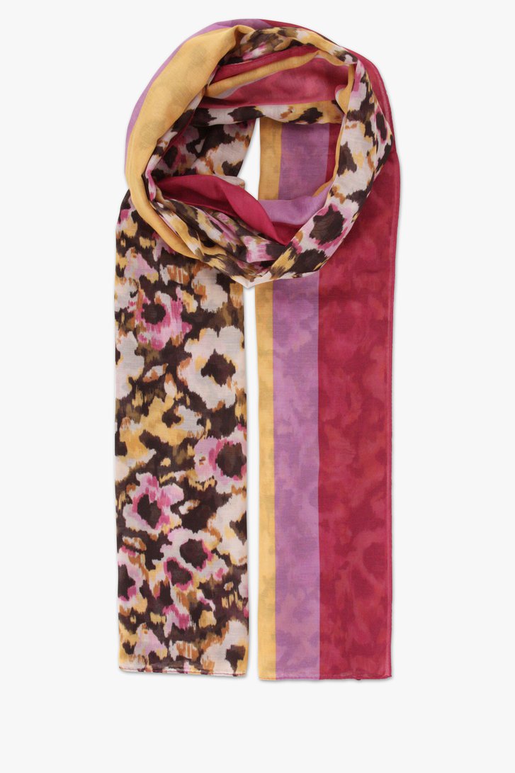 Fijn sjaaltje met kleurrijke print van More & More voor Dames