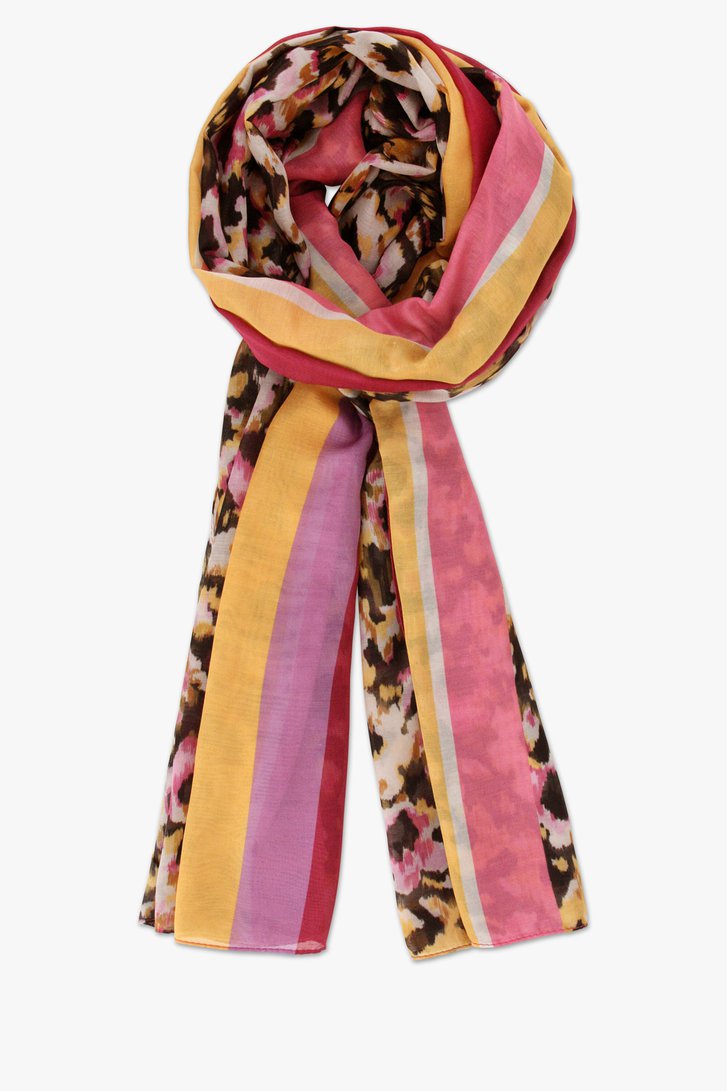 Fijn sjaaltje met kleurrijke print van More & More voor Dames