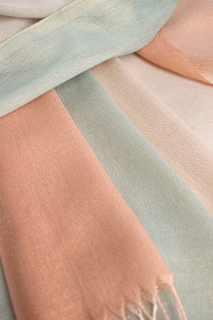Fijn sjaaltje met ombré kleuren van Liberty Island voor Dames