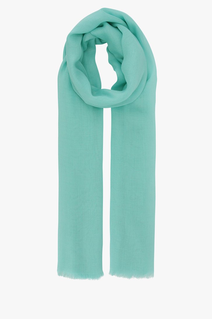 Fijn turquoise sjaaltje van Liberty Island voor Dames