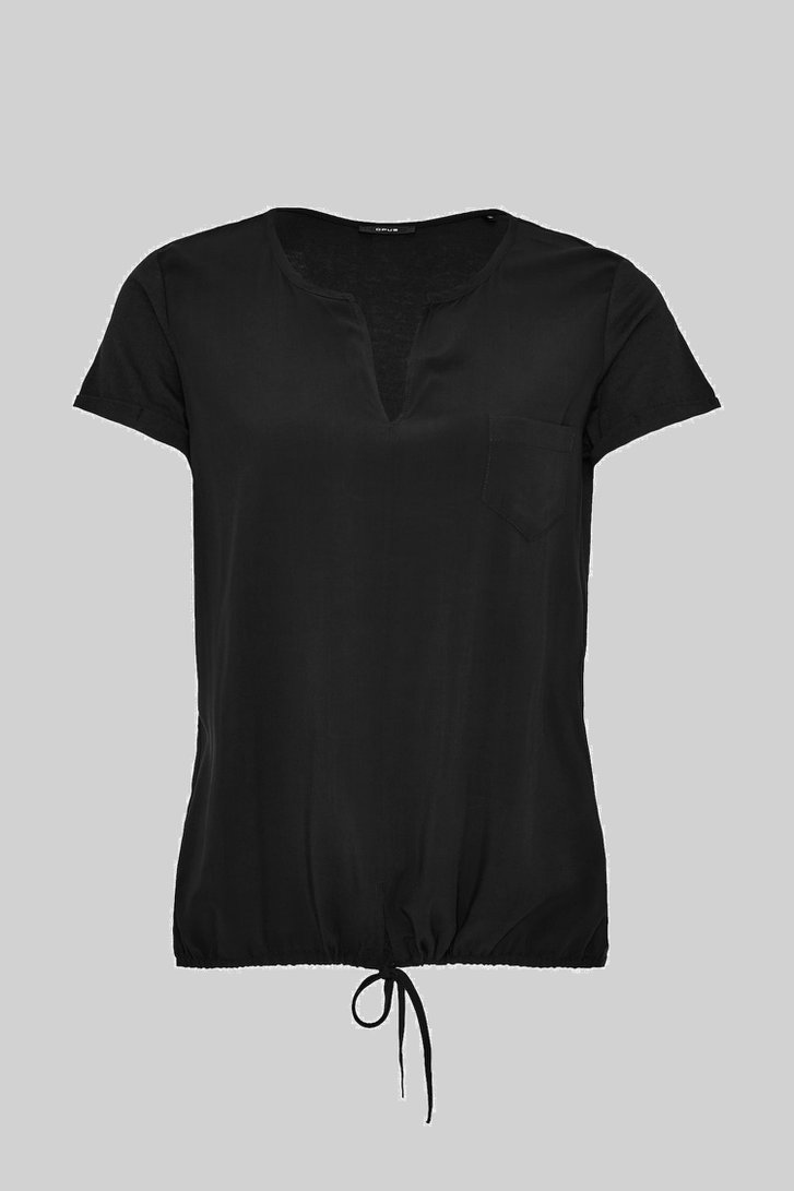 Fijn zwart T-shirt van Opus voor Dames