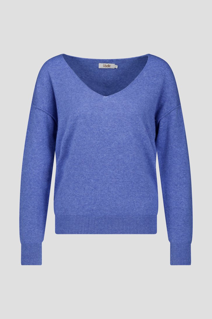 Fijne blauwe trui  van Libelle voor Dames