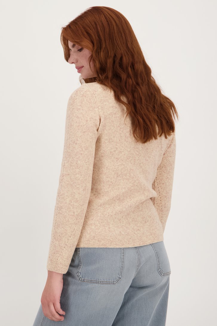 Fijne lichtroze trui van Liberty Loving nature voor Dames