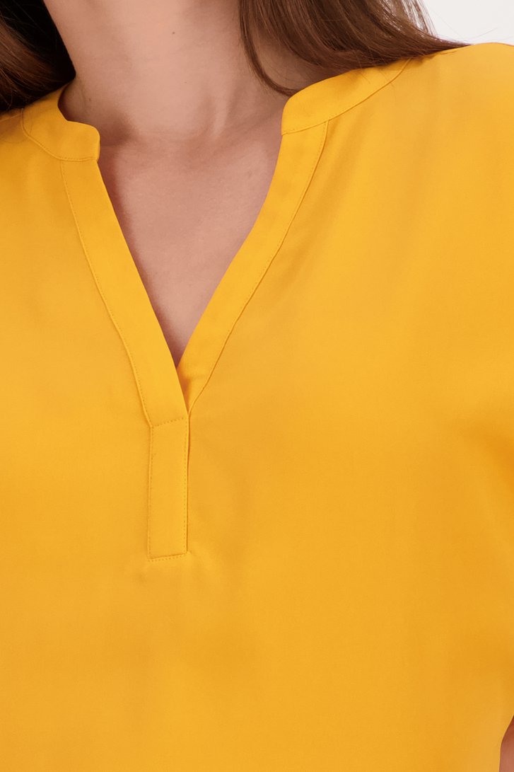 Fijne oranje blouse van Liberty Island voor Dames