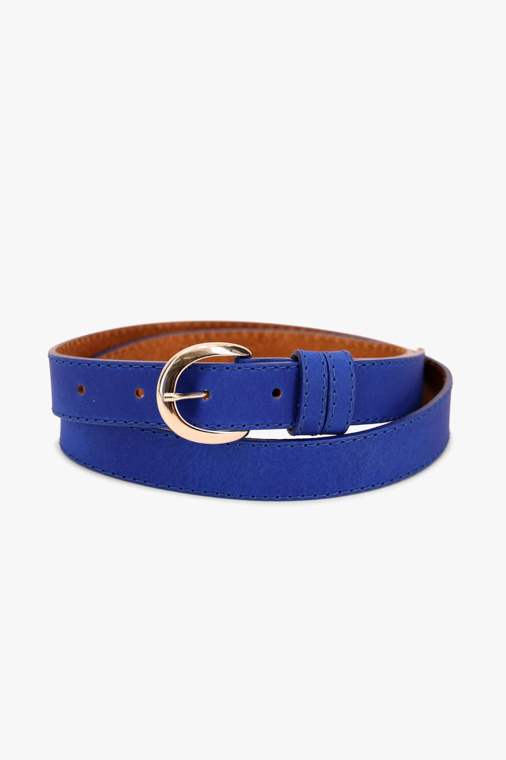 Fine ceinture bleu foncé  de Liberty Island pour Femmes