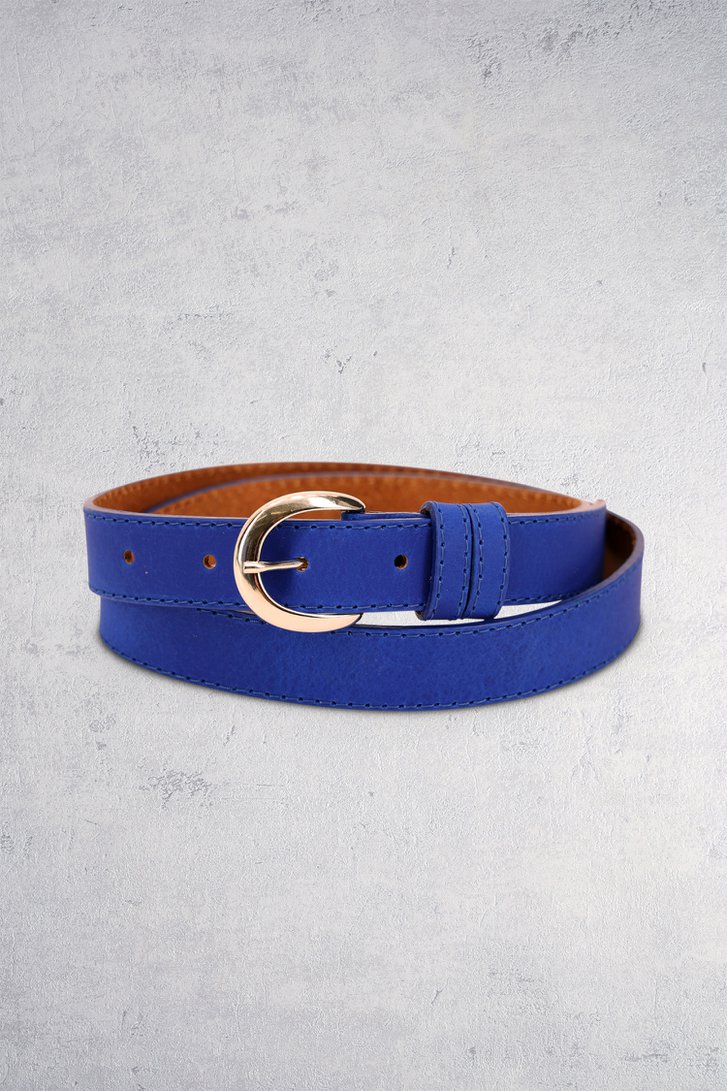 Fine ceinture bleu foncé  de Liberty Island pour Femmes